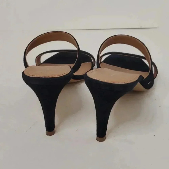 Mansur Gavriel Suede Navy Mule 38 - Picture 4 of 9